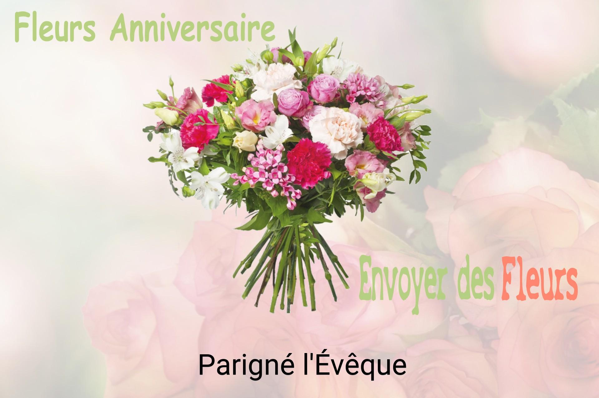 Bouquet de fleurs d’anniversaire livré à Parigné-l'Évêque