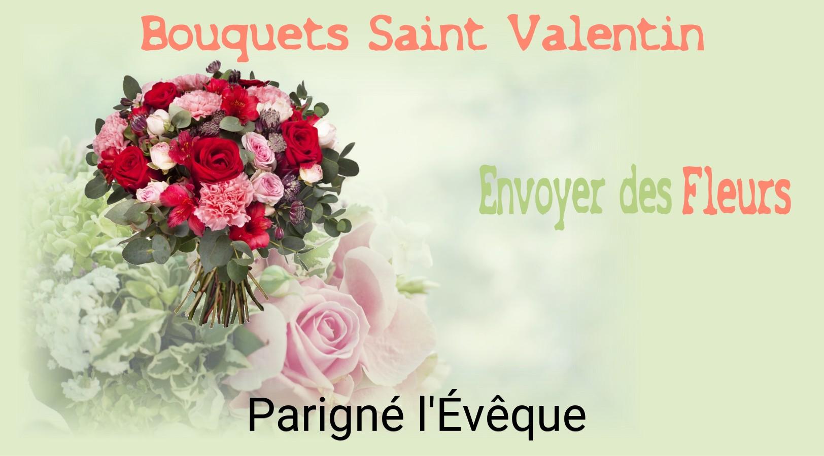 Roses de Saint-Valentin livrées à Parigné-l'Évêque
