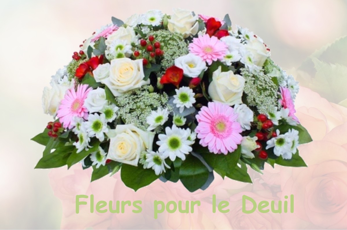 fleurs deuil PARIGNE-L-EVEQUE